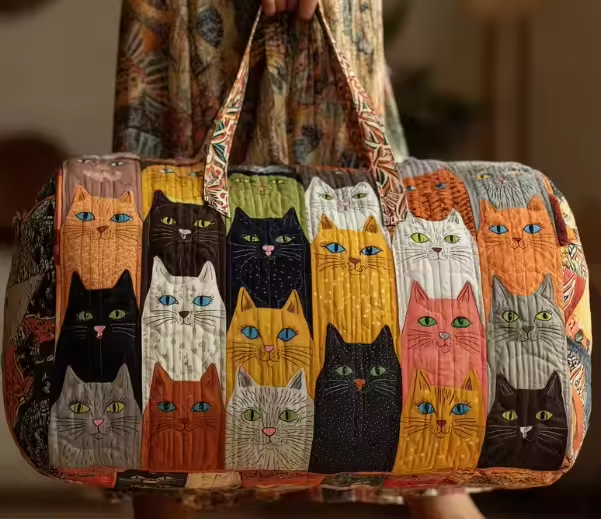 Jazmín | Bolsa de Viaje Suave Hecha a Mano