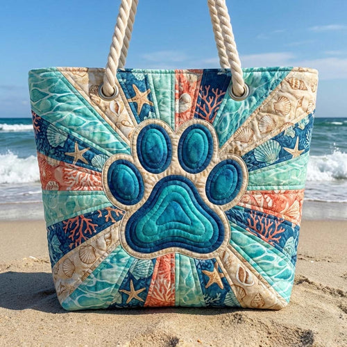 Bolsa de Playa Hecha a Mano | Huella de Patas