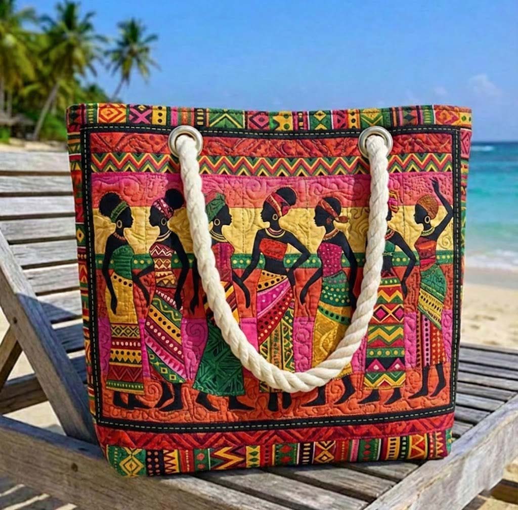 Bolso de Playa Hecho a Mano | Reinas de Melanina