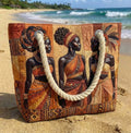 Bolsa de Playa Hecha a Mano | Melanin Queens Glow