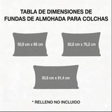 Funda de Cojín Acolchada - Refugio Nevado